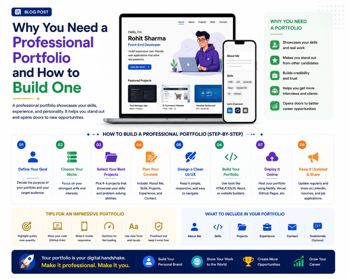 Why You Need a Professional Portfolio and How to Build One