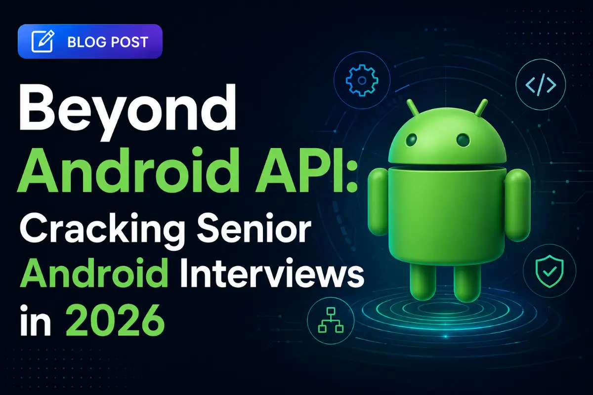 Beyond Android API: Cracking Senior Android Interviews