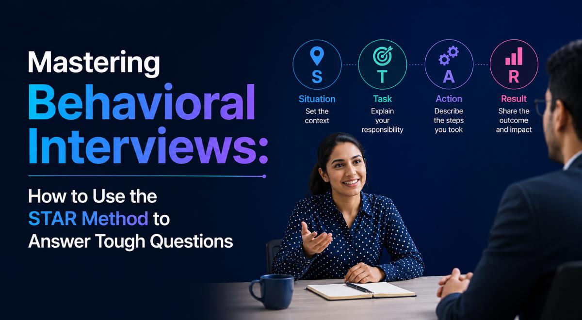 Mastering Behavioral Interviews: How to Use the STAR Method to Answer Tough Questions