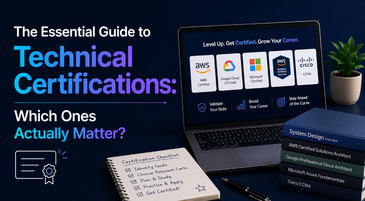 The Essential Guide to Technical Certifications: Which Ones Actually Matter?