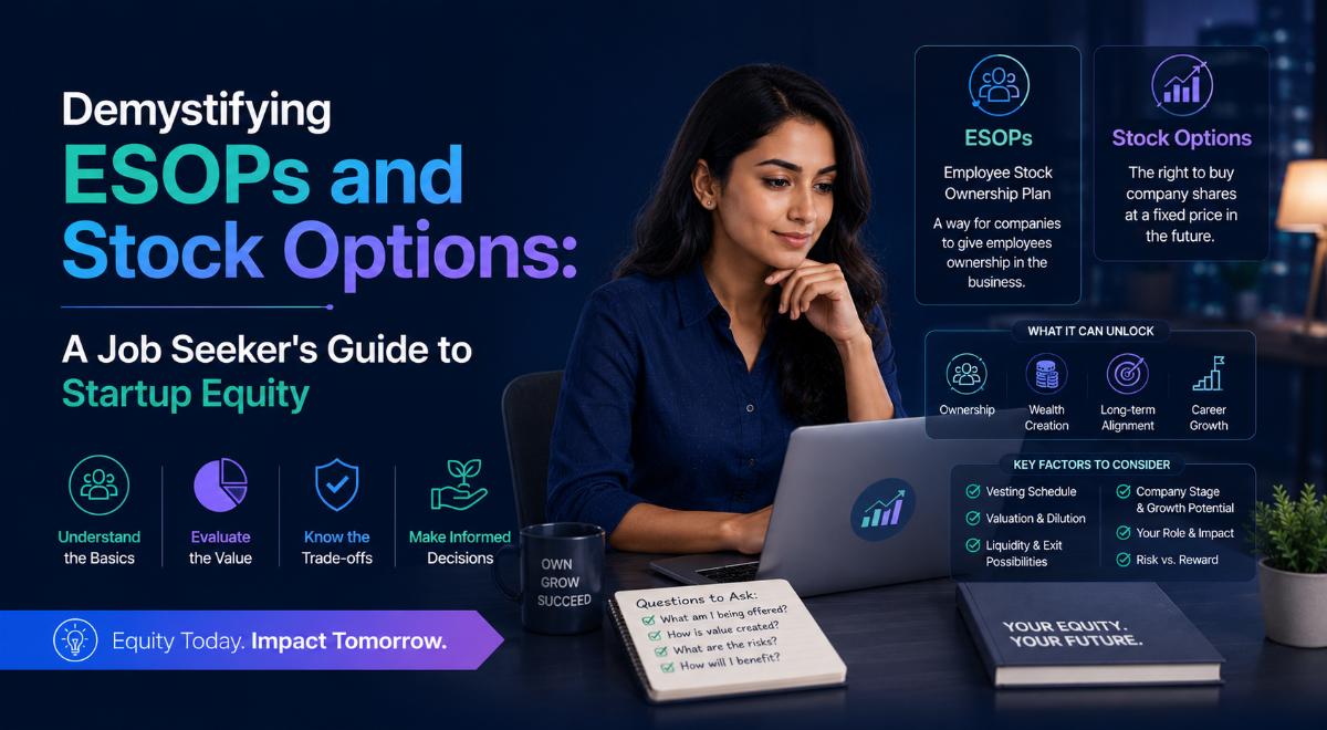 Demystifying ESOPs and Stock Options: A Job Seeker's Guide to Startup Equity